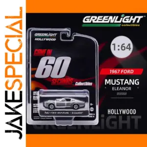 1967 Ford Mustang Eleanor Diecast Model in Silver