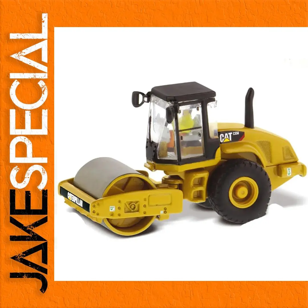 Precise 1:87 CAT CS56 Diecast Construction Model 1 Precise 1:87 CAT CS56 Diecast Construction Model