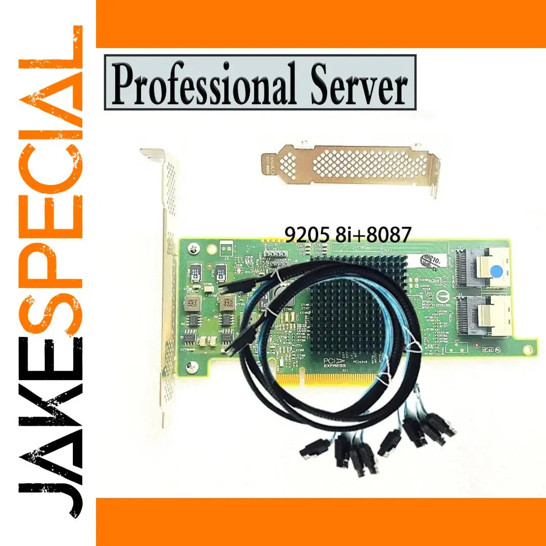 LSI 9205-8i SAS/SATA Controller Card 1 LSI 9205-8i SAS/SATA Controller Card