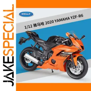 Vibrant 1:12 Yamaha YZF-R6 Diecast Model