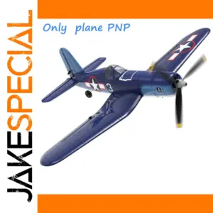 White F4U Fighter RC Plane 400mm Wingspan