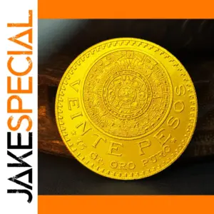 1959 Mexican Aztek 20 Pesos Coin Replica