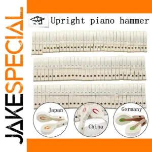Upright Piano Hammer Set with Three Felt Core Models