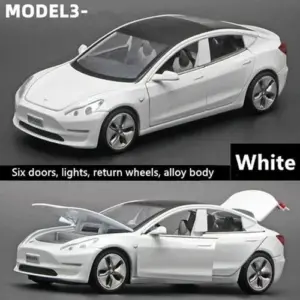 1:32 Scale Tesla Model 3 Diecast Model by WELLY 16 a2bb67ed196c4bd09fbc589b upscaled