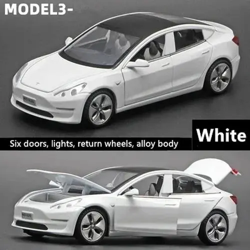 1:32 Scale Tesla Model 3 Diecast Model by WELLY 7 1:32 Scale Tesla Model 3 Diecast Model by WELLY - Image 7