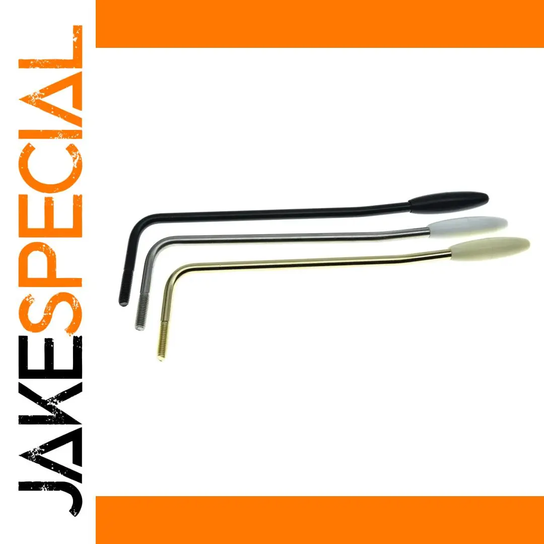 Stainless Steel Strat Tremolo Arm for American, Mexican, Vintage Guitars 1 Stainless Steel Strat Tremolo Arm for American, Mexican, Vintage Guitars