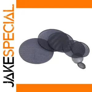 Black Metal Speaker Covers Set 45mm-231mm