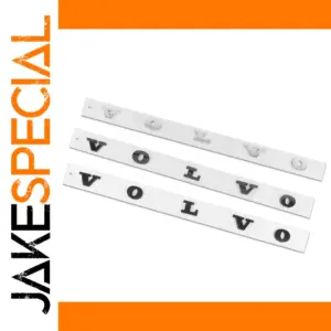 Mercedes Car Letter Badge Sticker 57.5cm Black/Silver