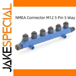 Rugged Blue NMEA 2000 6-Port T Connector