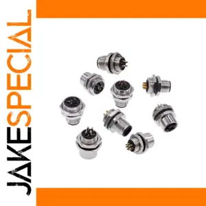 Waterproof M12 Sensor Connector for Industrial Use