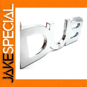 DUB Emblem for Vehicles 10.5cm x 3.9cm