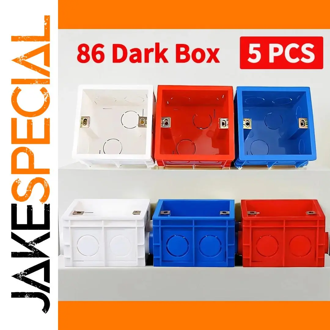 Colorful Recessed Electrical Outlet Boxes Set 1 Colorful Recessed Electrical Outlet Boxes Set