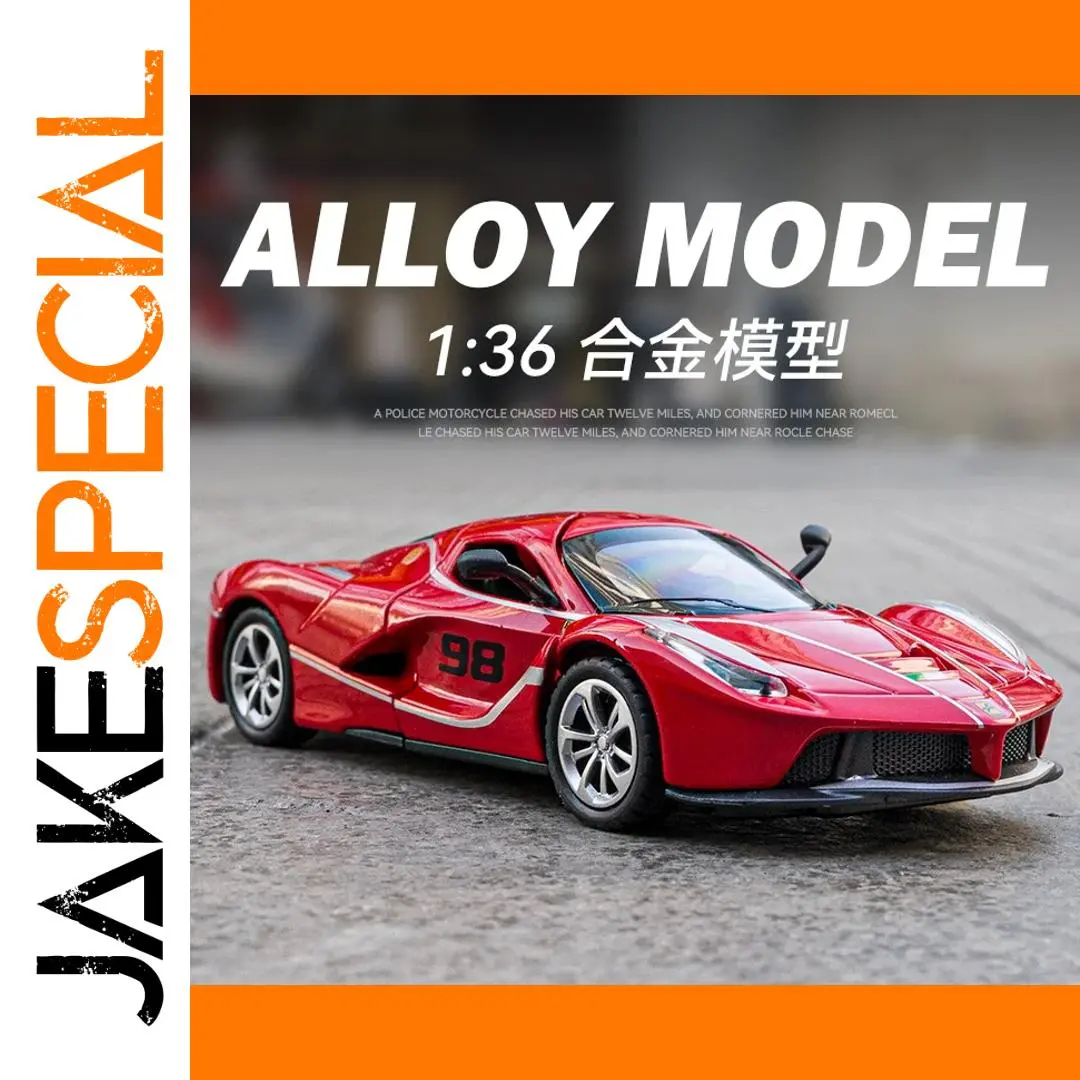 1:36 Scale Realistic Sports Car from MAKEDA 1 1:36 Scale Realistic Sports Car from MAKEDA