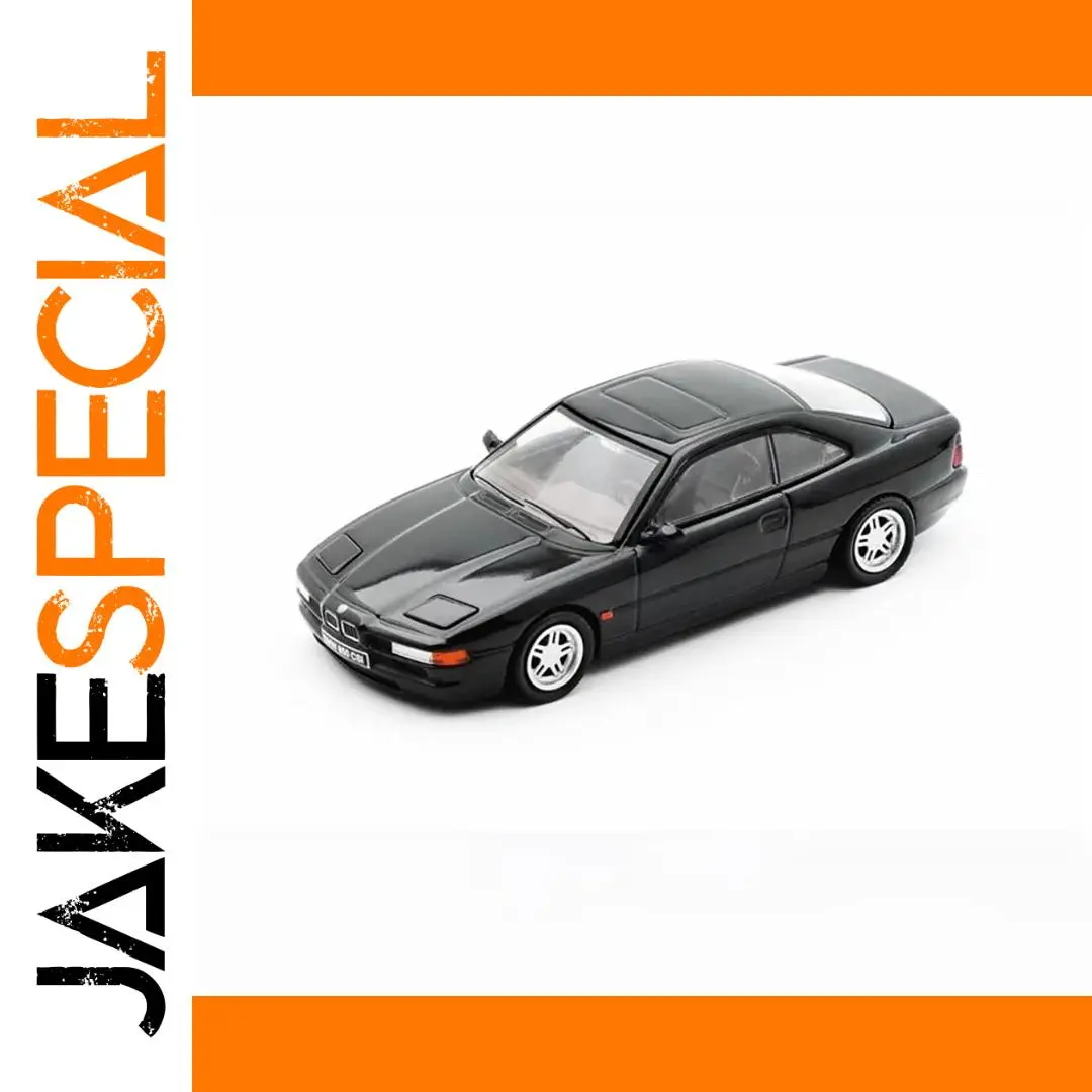 BMW 850CSi Diecast Model 1:64 Scale Black 1 BMW 850CSi Diecast Model 1:64 Scale Black