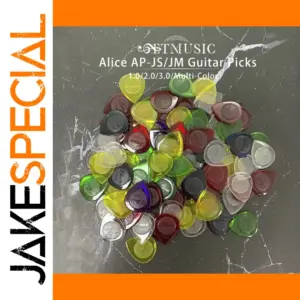 Transparent Water Drop Guitar Pick Set