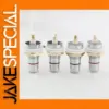 Rhodium RCA Jack Connectors Set (8 pcs)