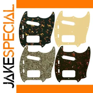 Vibrant 4-Ply Fender Mustang Pickguard