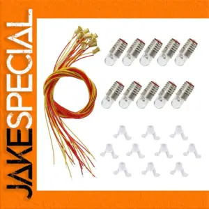 10-Piece E5/E5.5 Miniature LED Set for Models