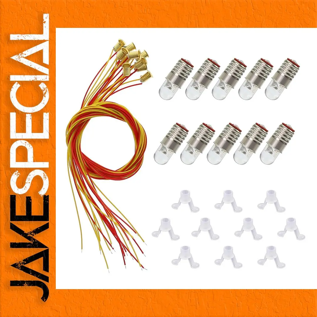 10-Piece E5/E5.5 Miniature LED Set for Models 1 10-Piece E5/E5.5 Miniature LED Set for Models