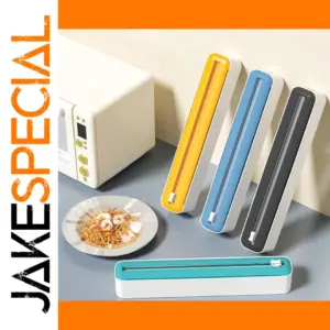 Stylish Dual Plastic Wrap Dispensers for Kitchen