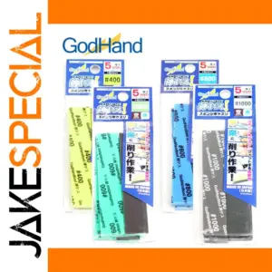 GodHand Kamiyasu Sanding Sponge Set #400/#800/#1000