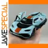Vivid Blue 1:32 Diecast Racing Car Model