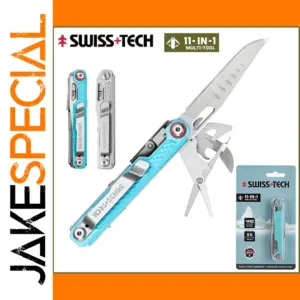 Swiss Tech 11-in-1 Multi-Tool in Vibrant Blue