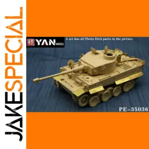 Photo-Etched Parts Set for Tiger I Model