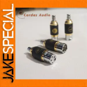 Premium RCA to XLR Audio Adapter Set