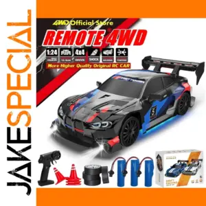 1:24 Scale 4WD RC Drift Car with LED Lights