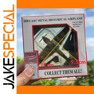 WWII Hurricane MK II Diecast Model 1:100 Scale