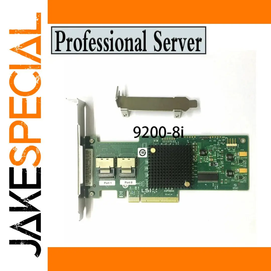 LSI 9200-8i PCIe SAS Controller Card 1 LSI 9200-8i PCIe SAS Controller Card