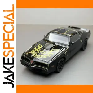 1:32 Black Firebird Muscle Car Model