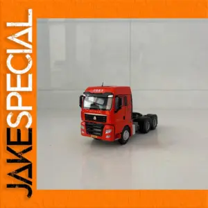 Vibrant Red SITRAK C7H Truck Model 1:36 Scale