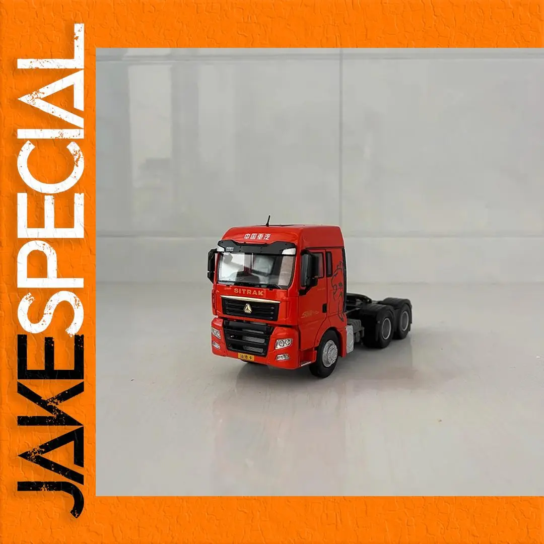 Vibrant Red SITRAK C7H Truck Model 1:36 Scale 1 Vibrant Red SITRAK C7H Truck Model 1:36 Scale