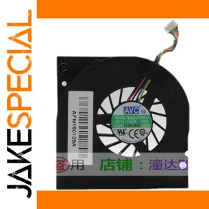 Black 9-Inch Laptop CPU Fan for AVC