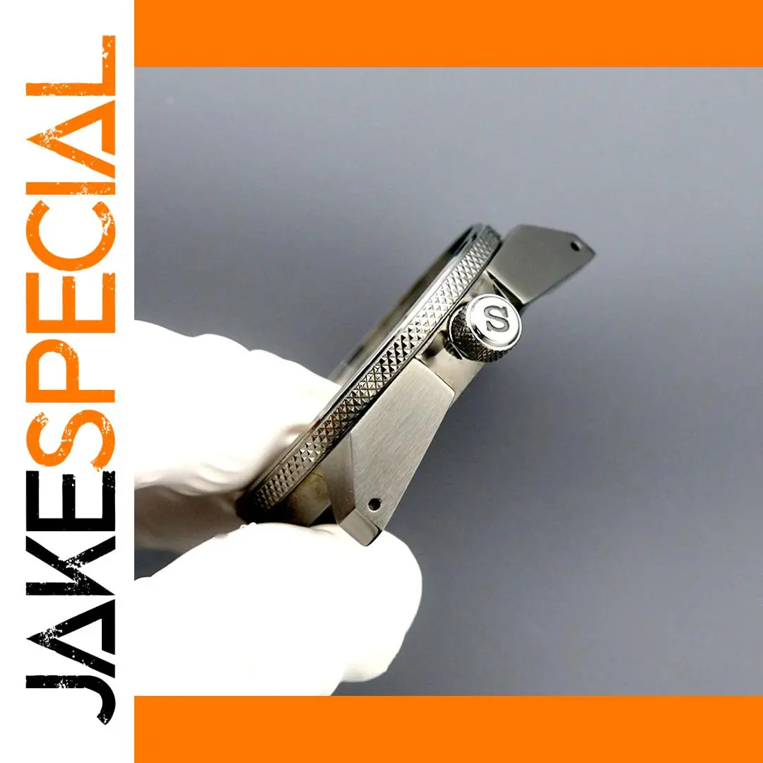 316L Stainless Steel Watch Case 45mm for Mechanical Watches 1 316L Stainless Steel Watch Case 45mm for Mechanical Watches