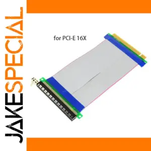 PCI-E 16X Ribbon Extension Cable 20cm