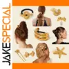 Gold Stainless Steel Hair Accessories Collection