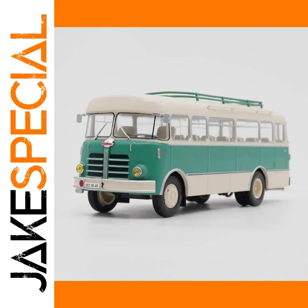 Vintage French Bus Diecast Model 1:43 Scale 1 Vintage French Bus Diecast Model 1:43 Scale