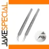 High-Precision Stainless Steel Tweezers Set