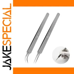 High-Precision Stainless Steel Tweezers Set