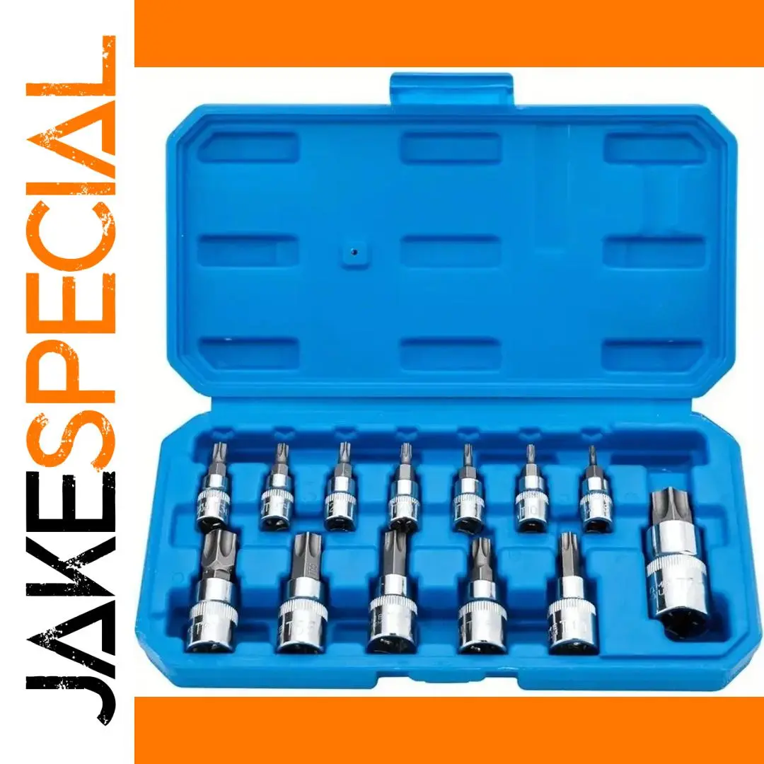 13-Piece High-Torque Torx Bit Set with Case 1 13-Piece High-Torque Torx Bit Set with Case