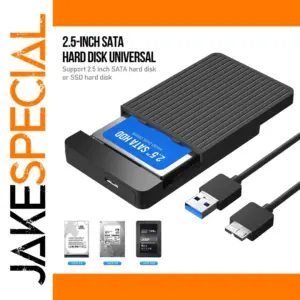 SATA HDD/SSD Storage Enclosure USB 3.0 6TB