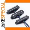 Electric Guitar Pickup Set with Dual Rails & Single Coil