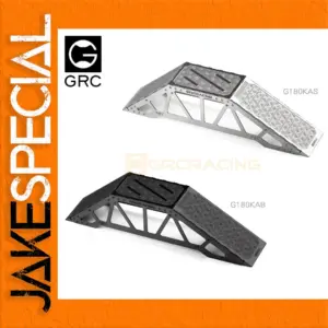 Stainless Steel RC Obstacle Ramp with Adjustable Slopes