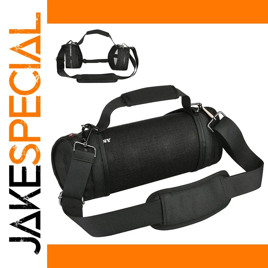 Black Carrying Case for Sony SRS-XB43 1 Black Carrying Case for Sony SRS-XB43