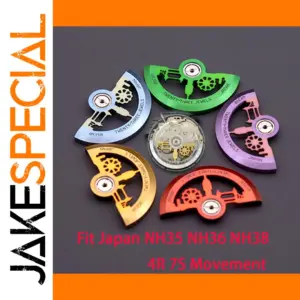 Vibrant Japanese Automatic Rotor for NH35/36 Models