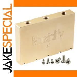 Solid Brass Tremolo Block for Guitars