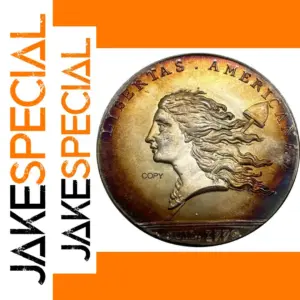 US 1776 Libertas Americana Medal Replica